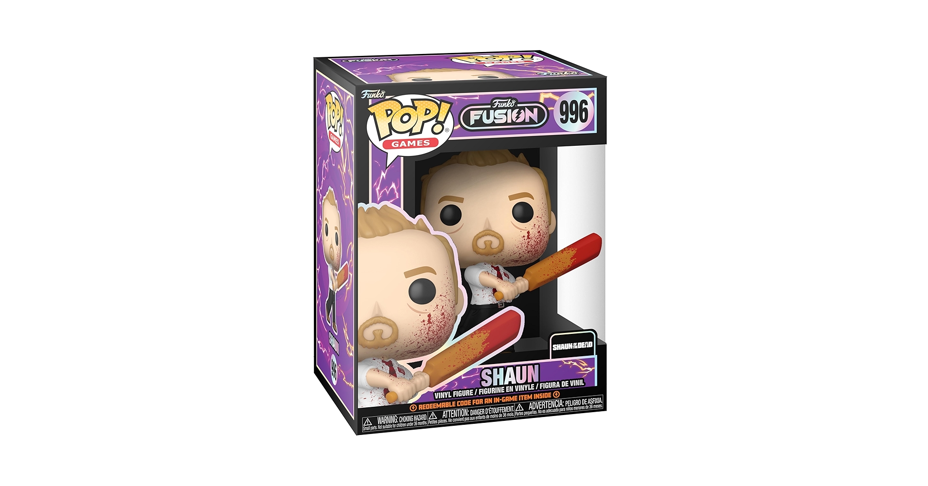 Amazon.com: Funko POP Games: Fusion - Shaun - Shaun of The